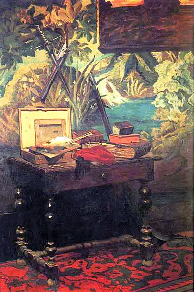 Corner of a Studio Claude Monet